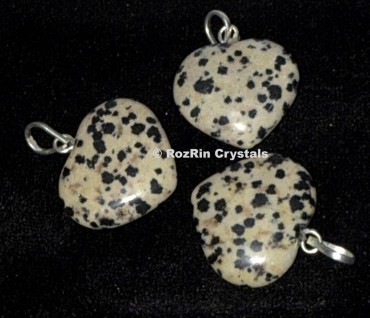 Dalmation Heart Pendants