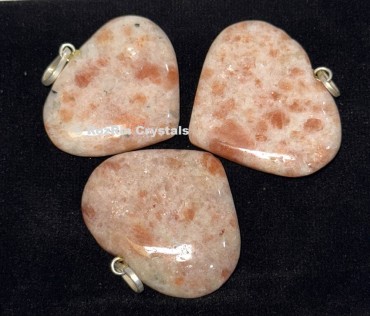 Susntone Heart Pendants